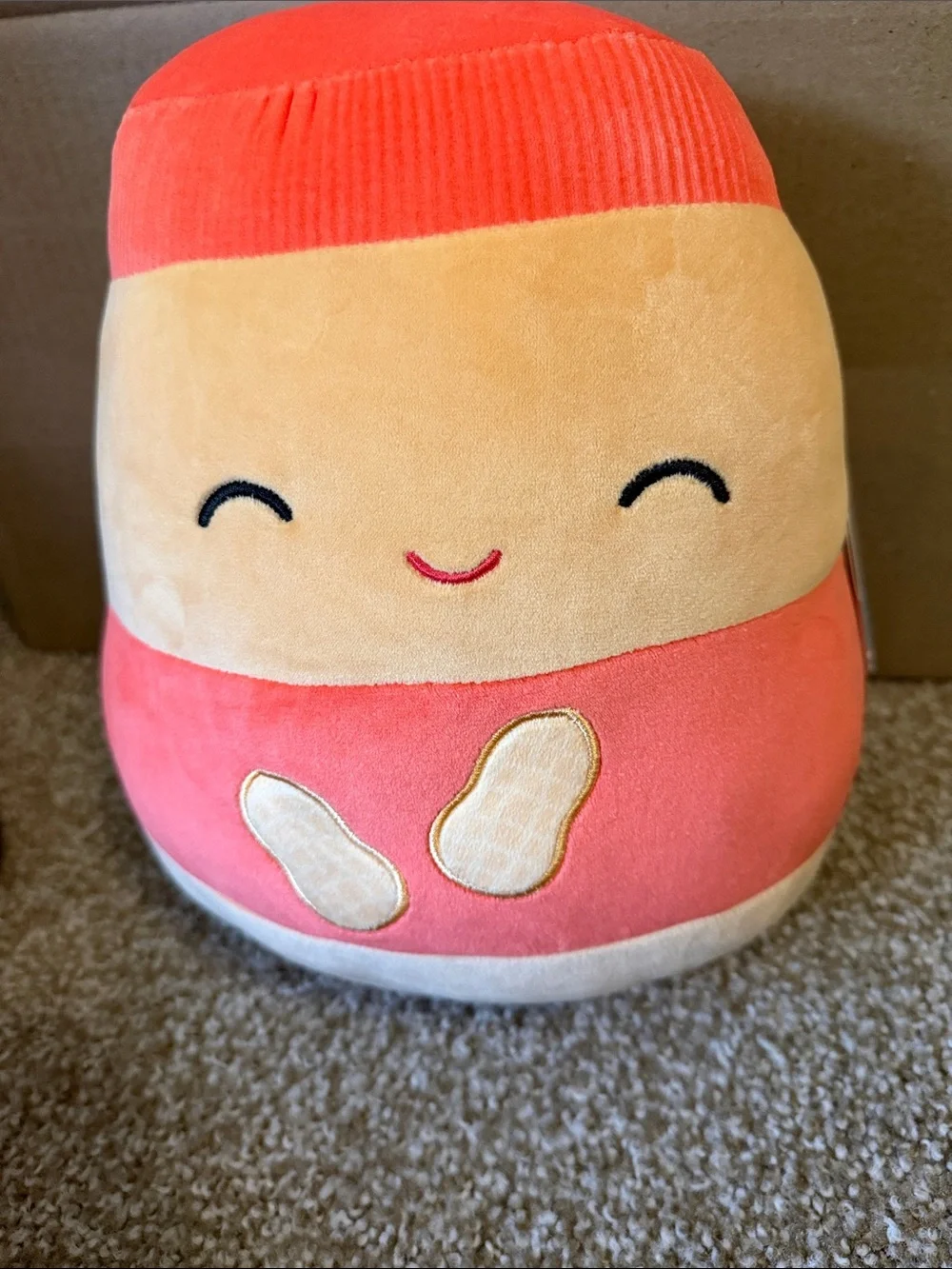 Squishmallows 10” Peanut Butter Jar “Nedison”